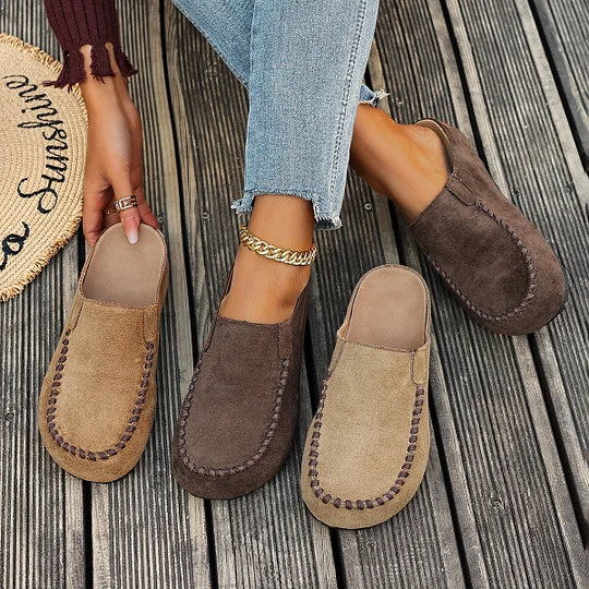 Arabella – Vintage Orthopaedic Leather Mules