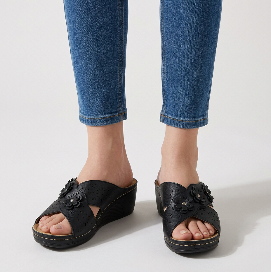 Tonie - Cushioned Platform Sandals