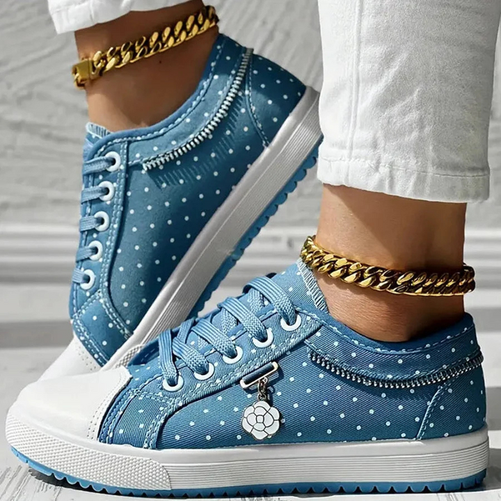 Lucienne - Floral Elegance Sneakers