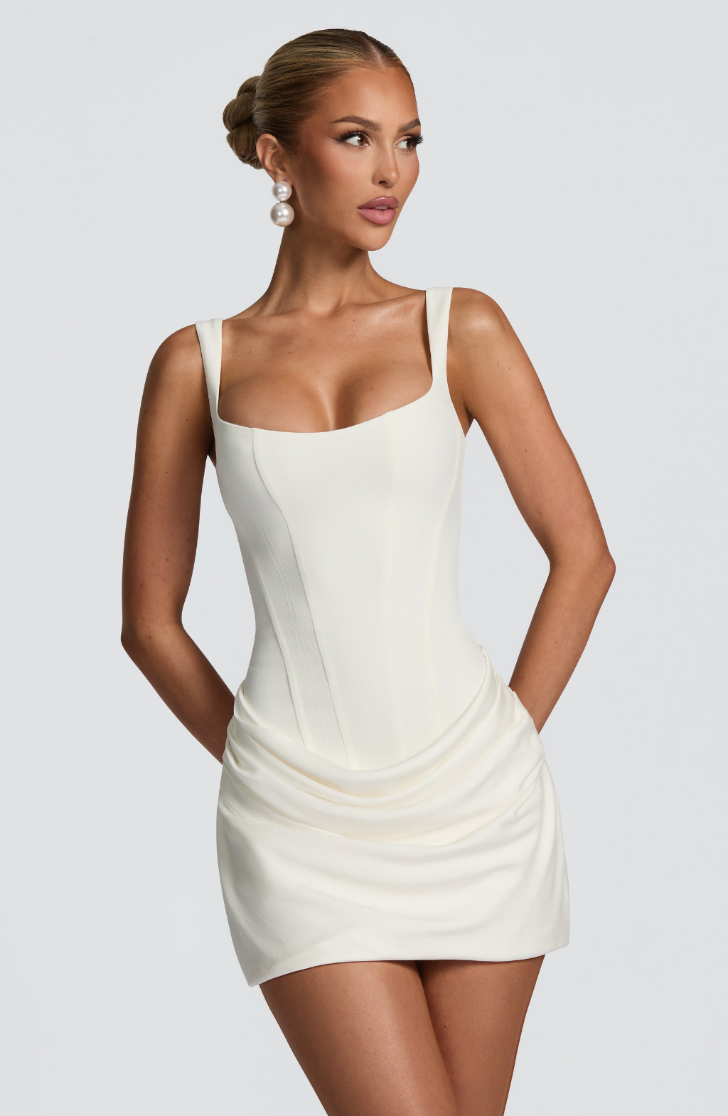 Amerie - Hourglass Mini Dress