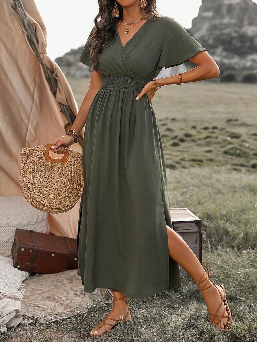 Dylana - Elegant Maxi Slit Dress