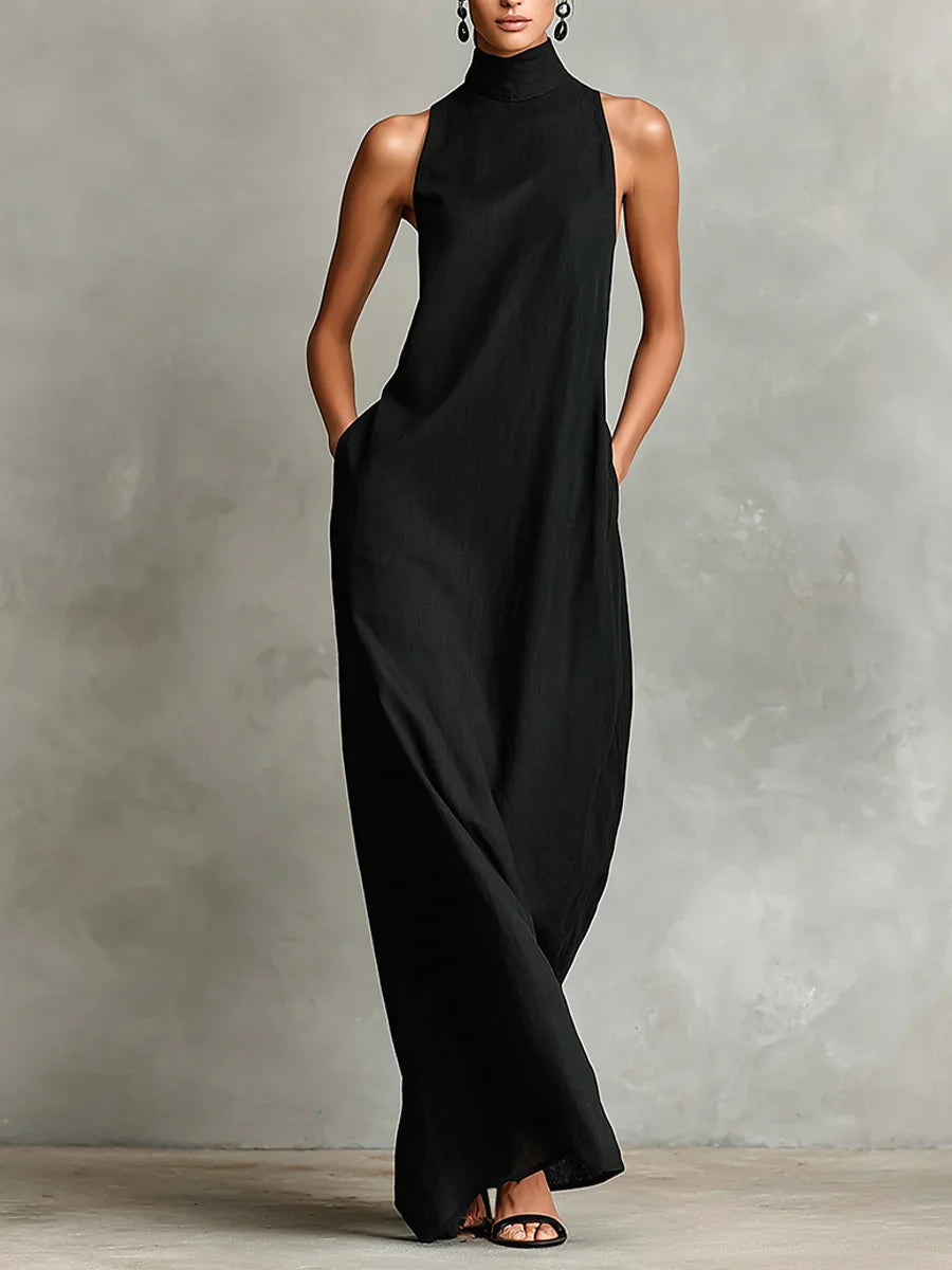 Divina - Minimalist Maxi Dress