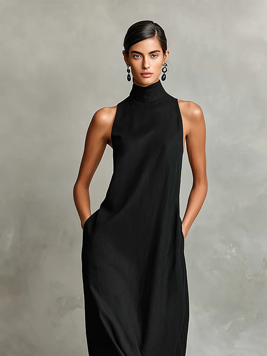 Divina - Minimalist Maxi Dress