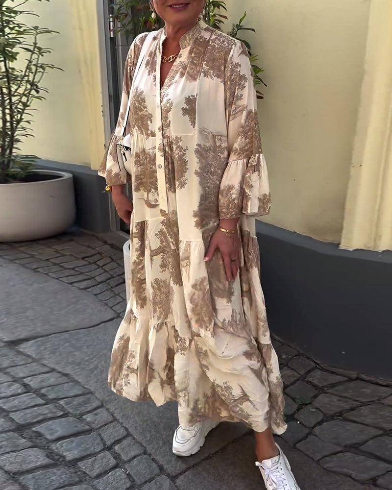 Lena - Elegant dress with a flowing cut
