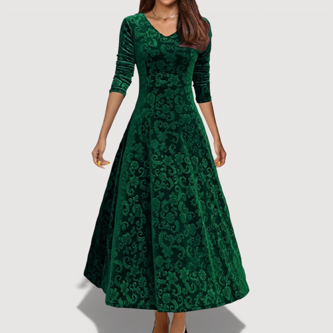Sia - Elegant Velvet Dress