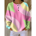 Celia | Geometric Oversized Sweater