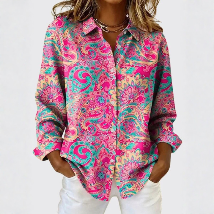 Althea | Paisley Print Blouse