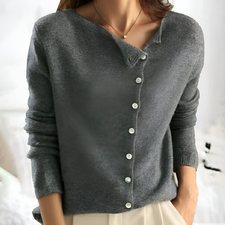 Elora | Luxury Buttoned Cardigan