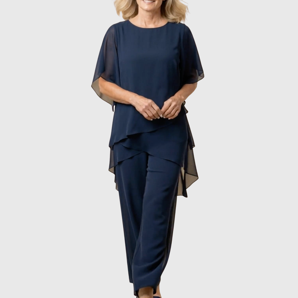 ELARA | Fluid Palazzo Set for Elegant Comfort and Style