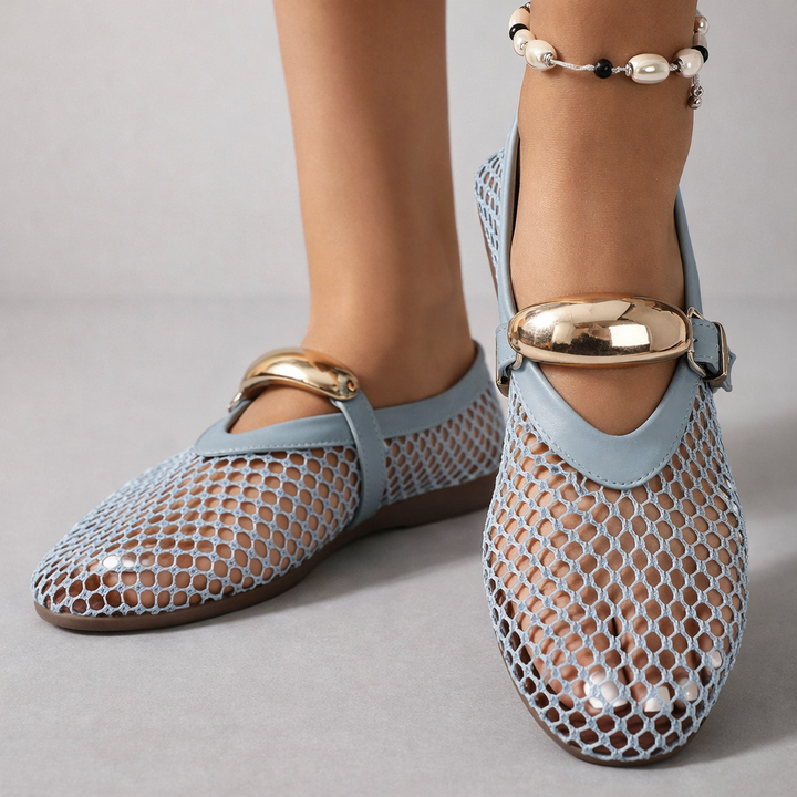 Riza - Orthopedic Mesh Mary Jane Ballerinas