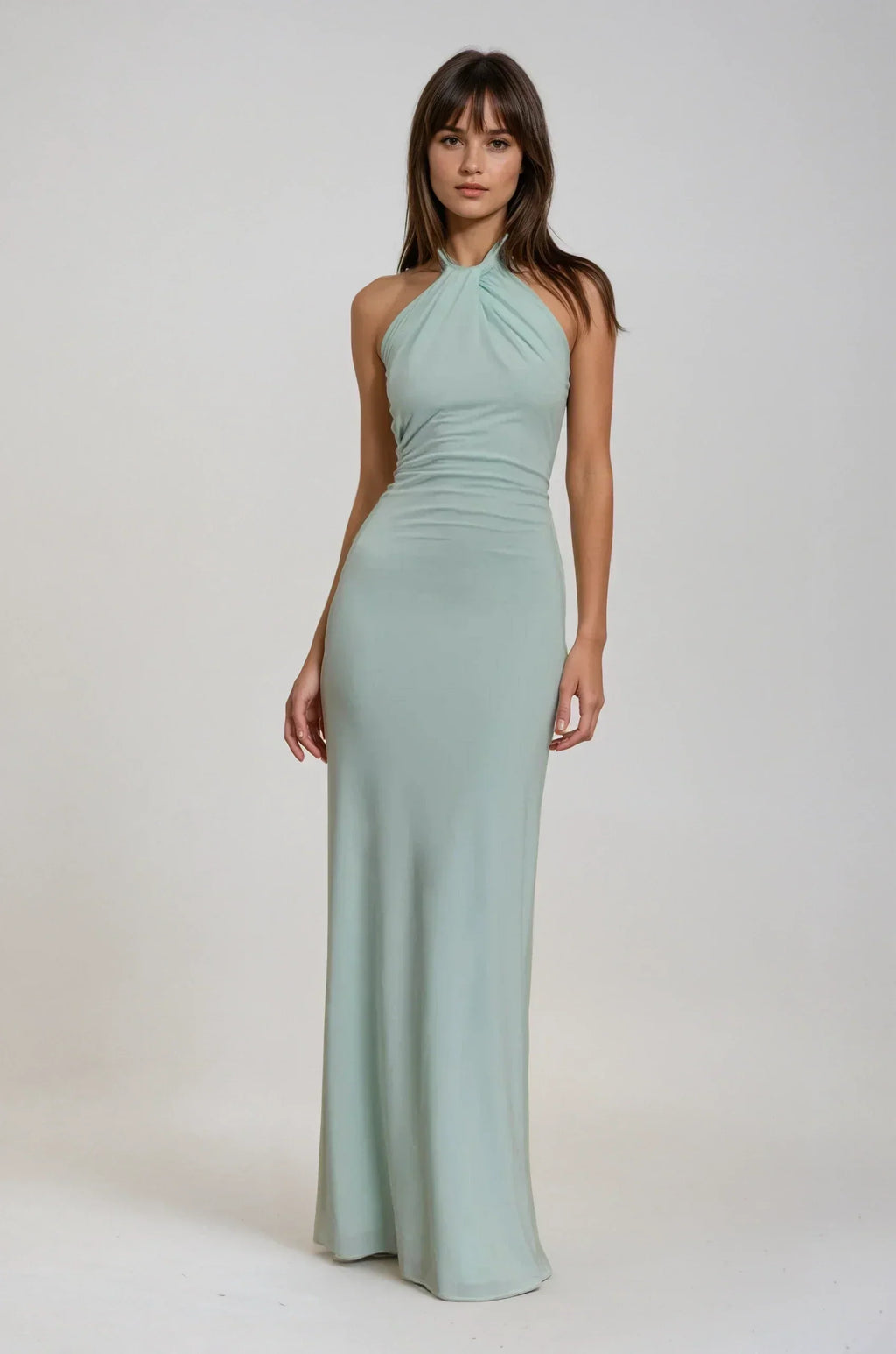 Jaiga – Halter Maxi Dress for Summer Elegance