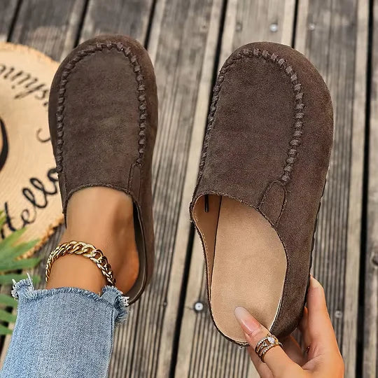 Arabella – Vintage Orthopaedic Leather Mules