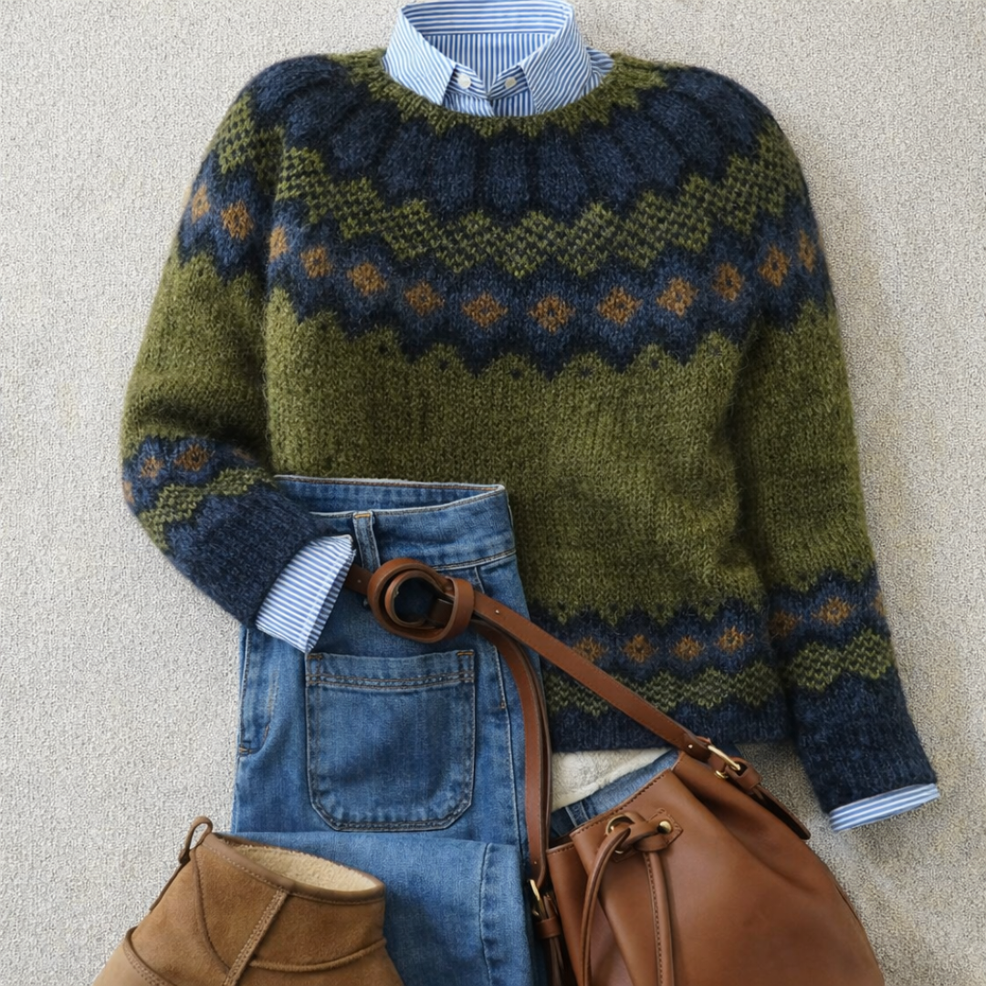 Heidi | Nordic Pattern Sweater