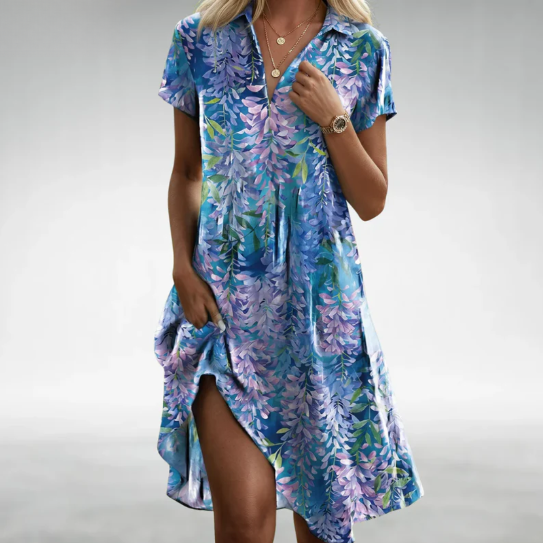 Marlie - Lightweight Floral Midi Dress