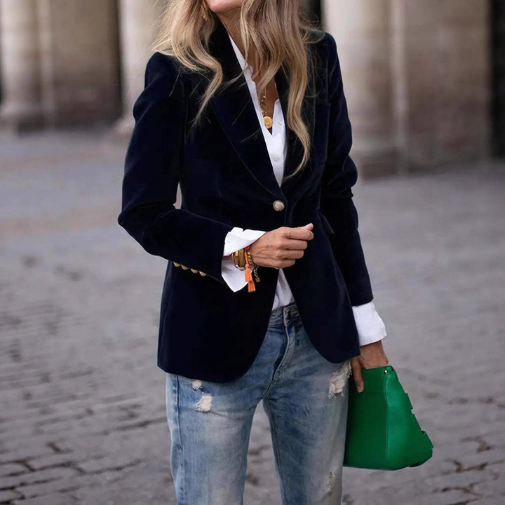 Louella | Buttoned Elegant Blazer