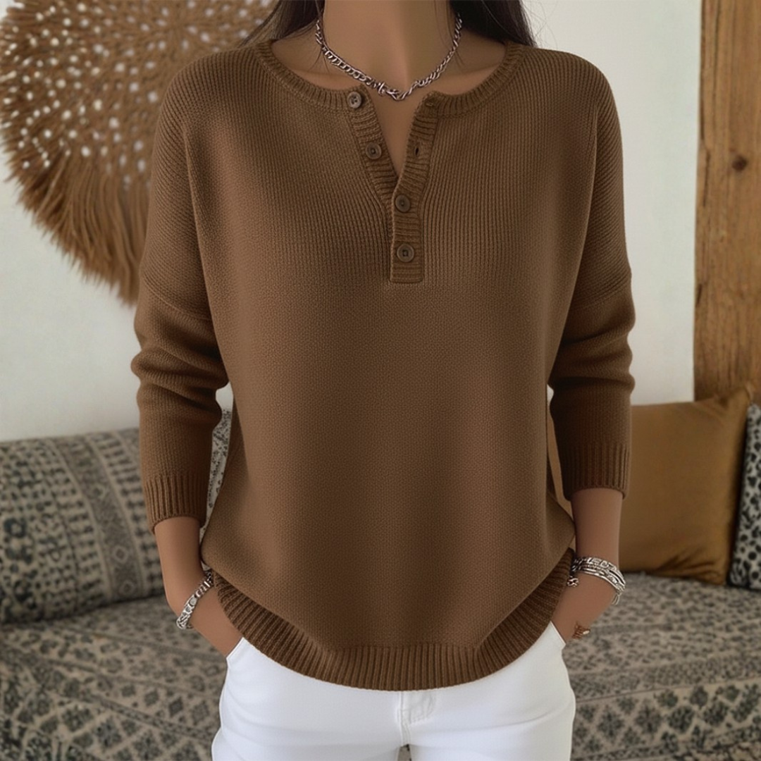 Zinnia | Button-Up Sweater