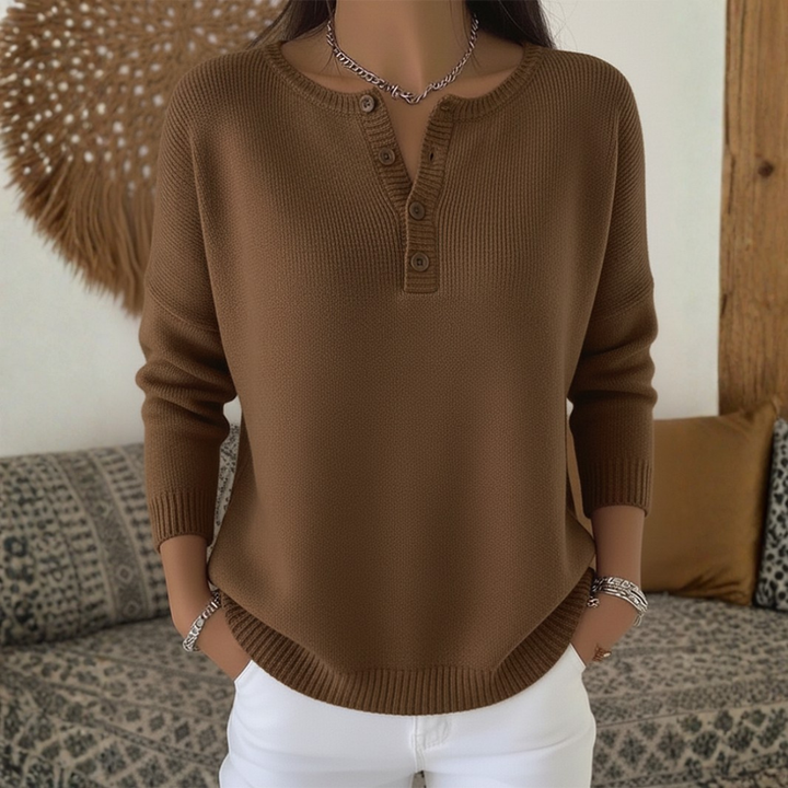 Zinnia | Button-Up Sweater