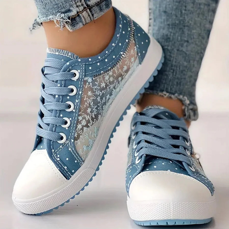 Lucienne - Floral Elegance Sneakers