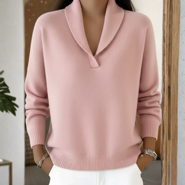 Fleur | V-Neck Cozy Sweater