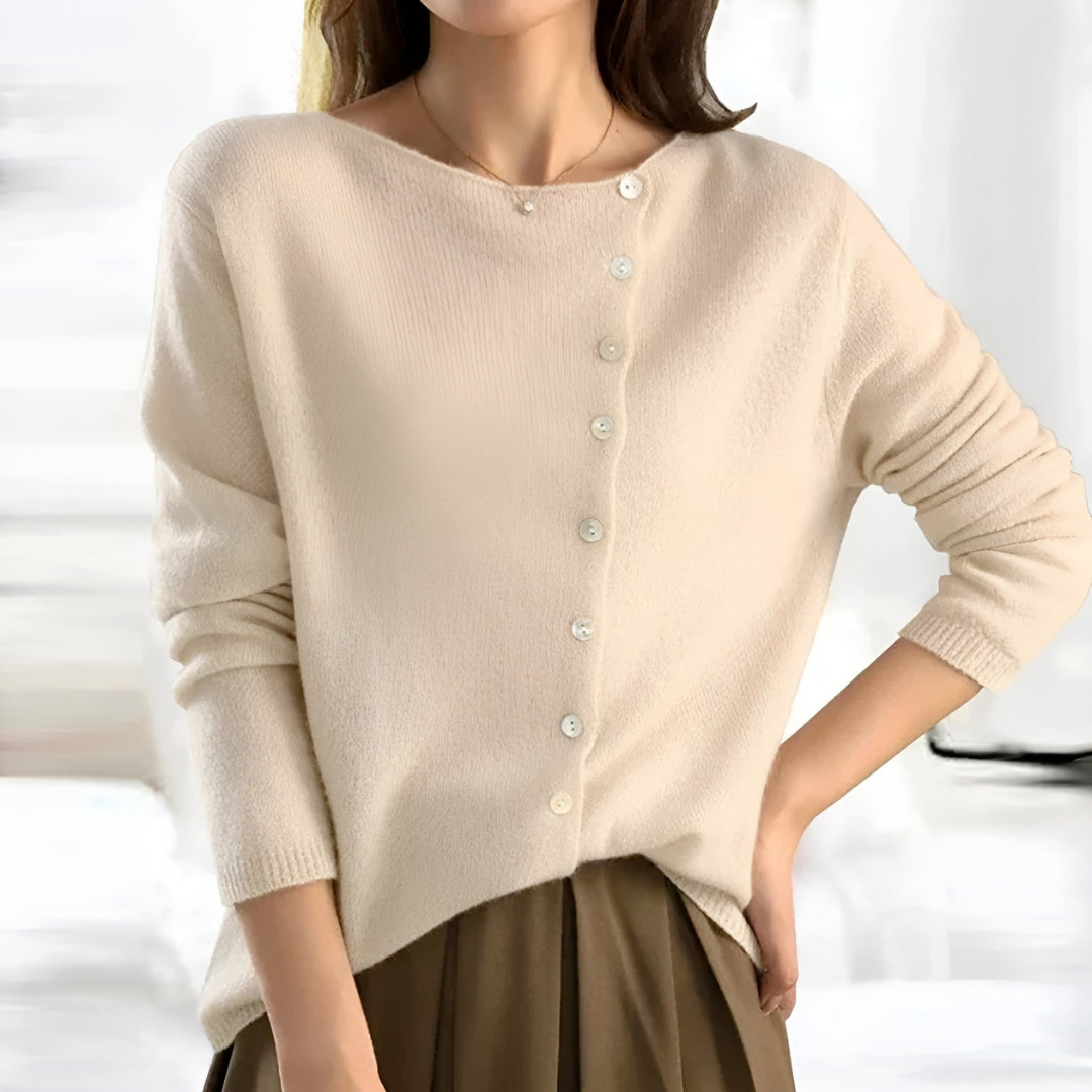 Elora | Luxury Buttoned Cardigan