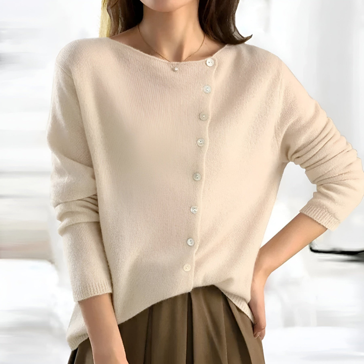 Elora | Luxury Buttoned Cardigan
