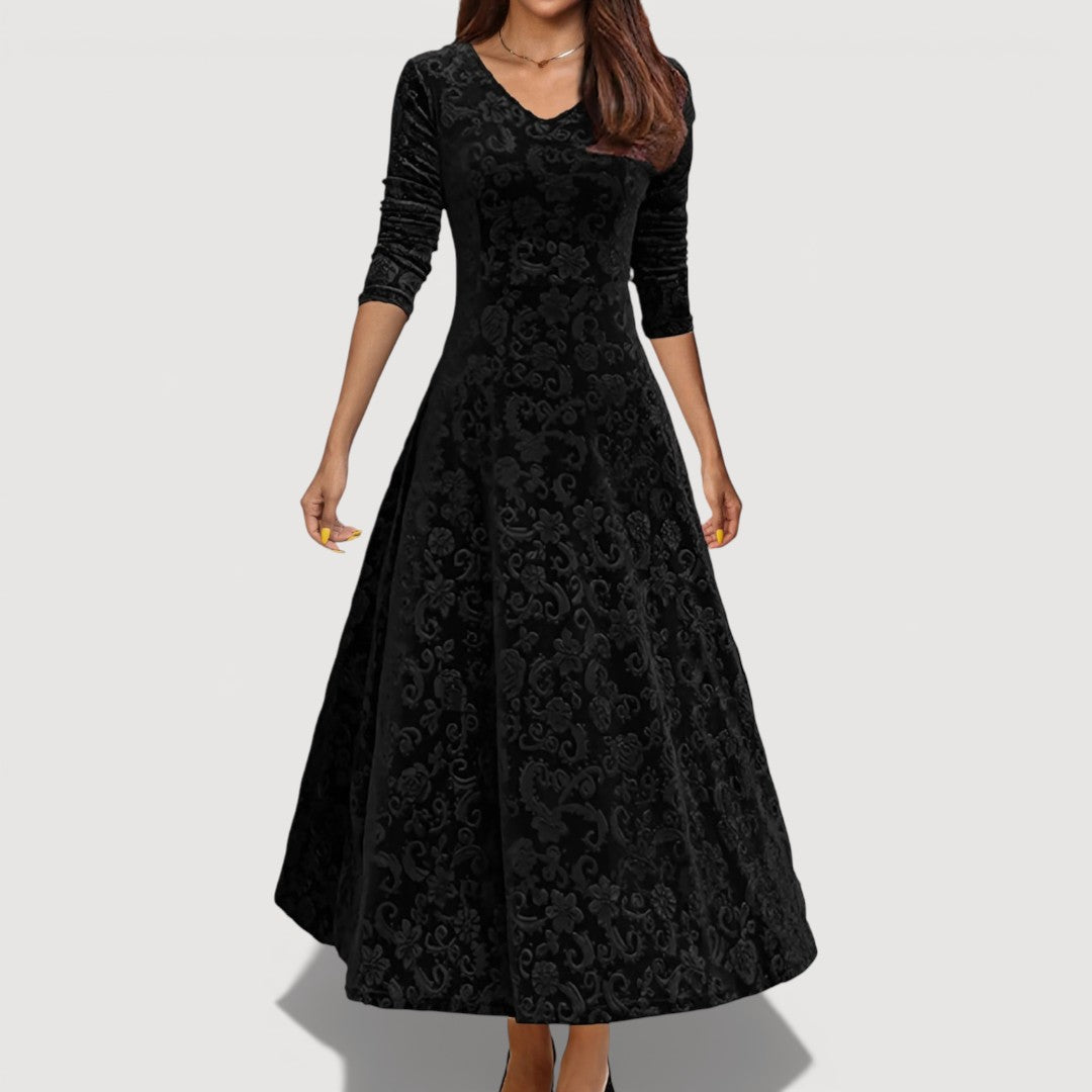 Sia - Elegant Velvet Dress