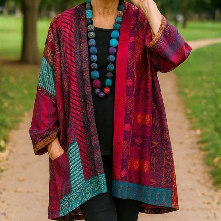 Greta | Elegant Drape Cardigan