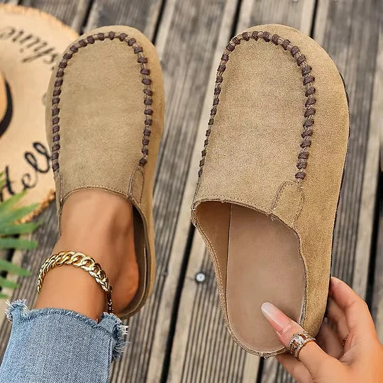 Arabella – Vintage Orthopaedic Leather Mules