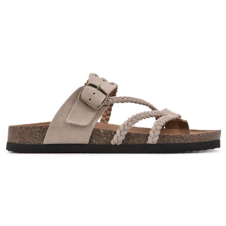 Charie - Woven Cork Comfort Sandals