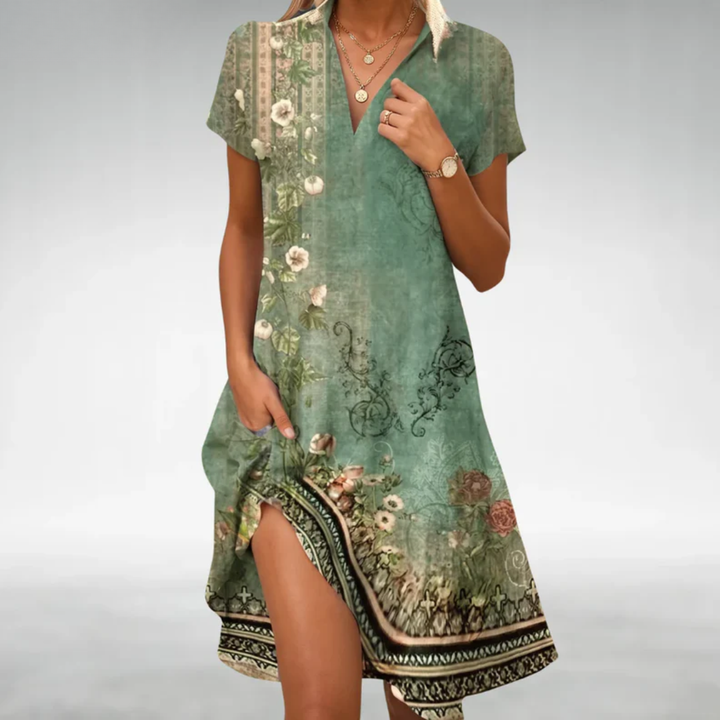 Marlie - Lightweight Floral Midi Dress