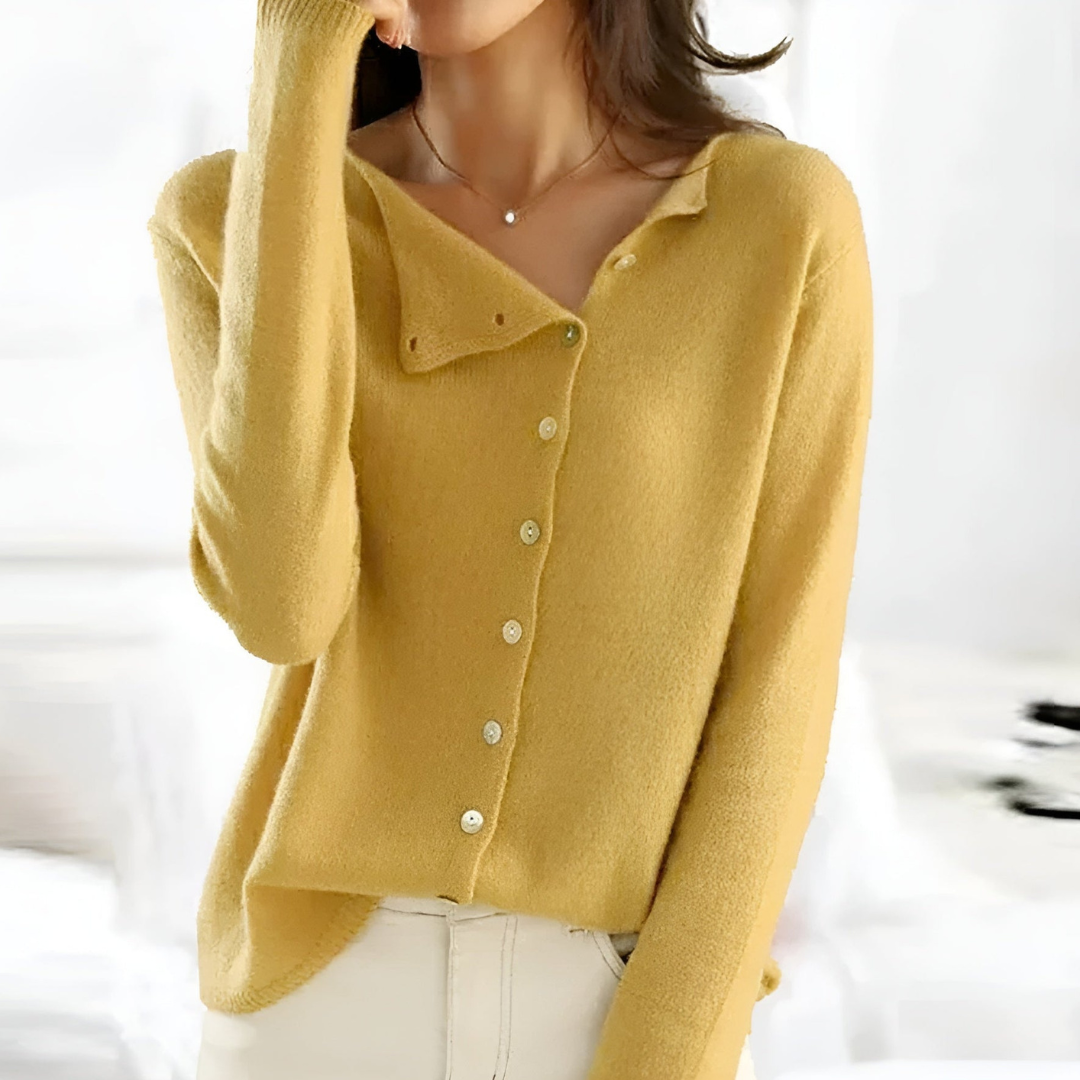 Elora | Luxury Buttoned Cardigan
