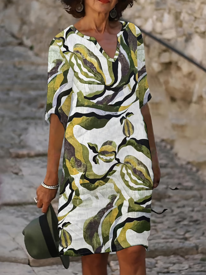 Bia - Airy Printed Summer Dress