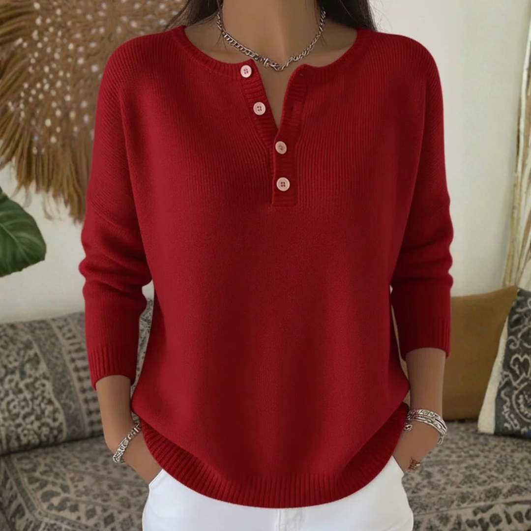 Zinnia | Button-Up Sweater
