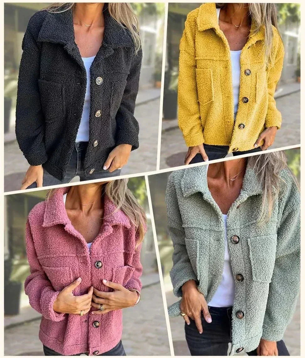 Vaine - Elegant Warm Autumn Jacket