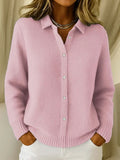 Katrina – Textured Knit Button Cardigan