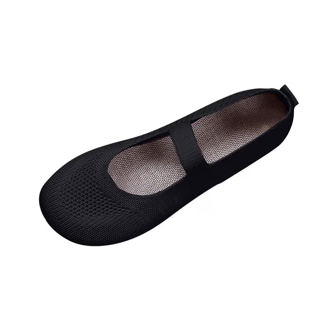 Gemma - Breathable Knit Walking Flats