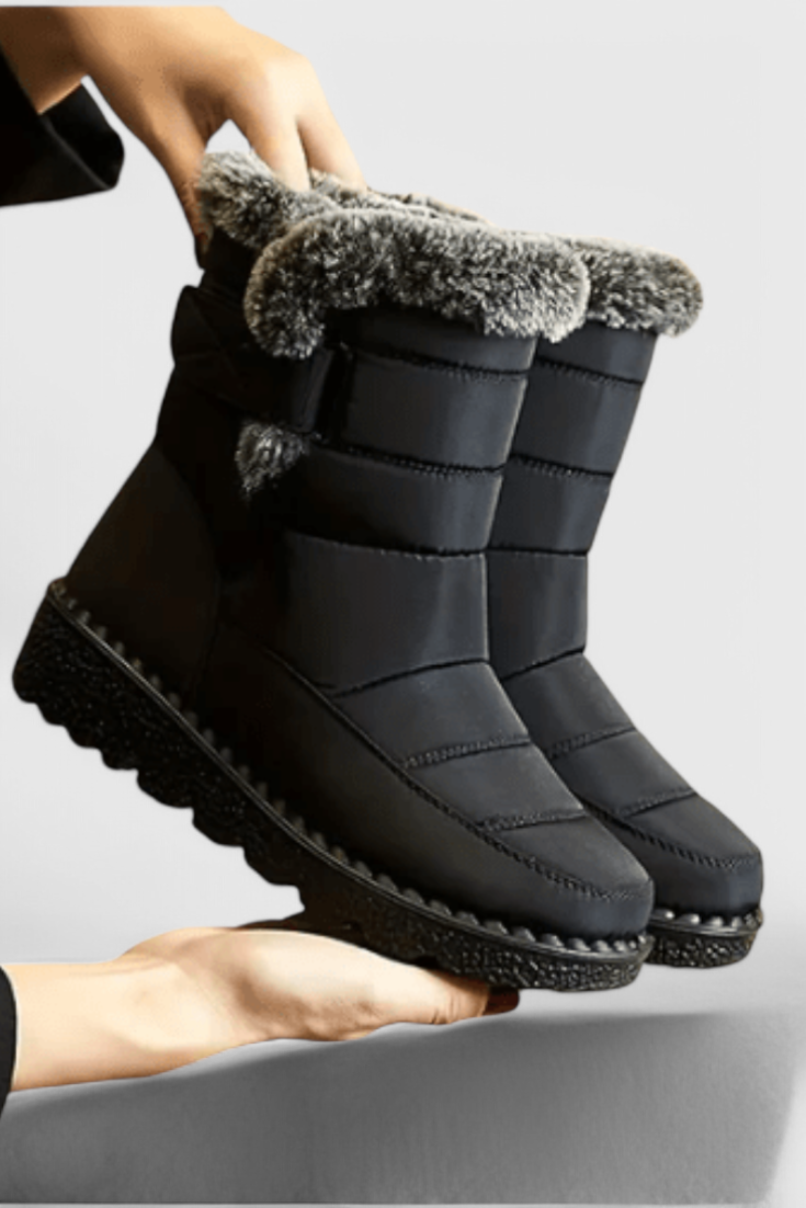Lexi Waterproof Winter Boots Featuring Slip-Resistant Sole