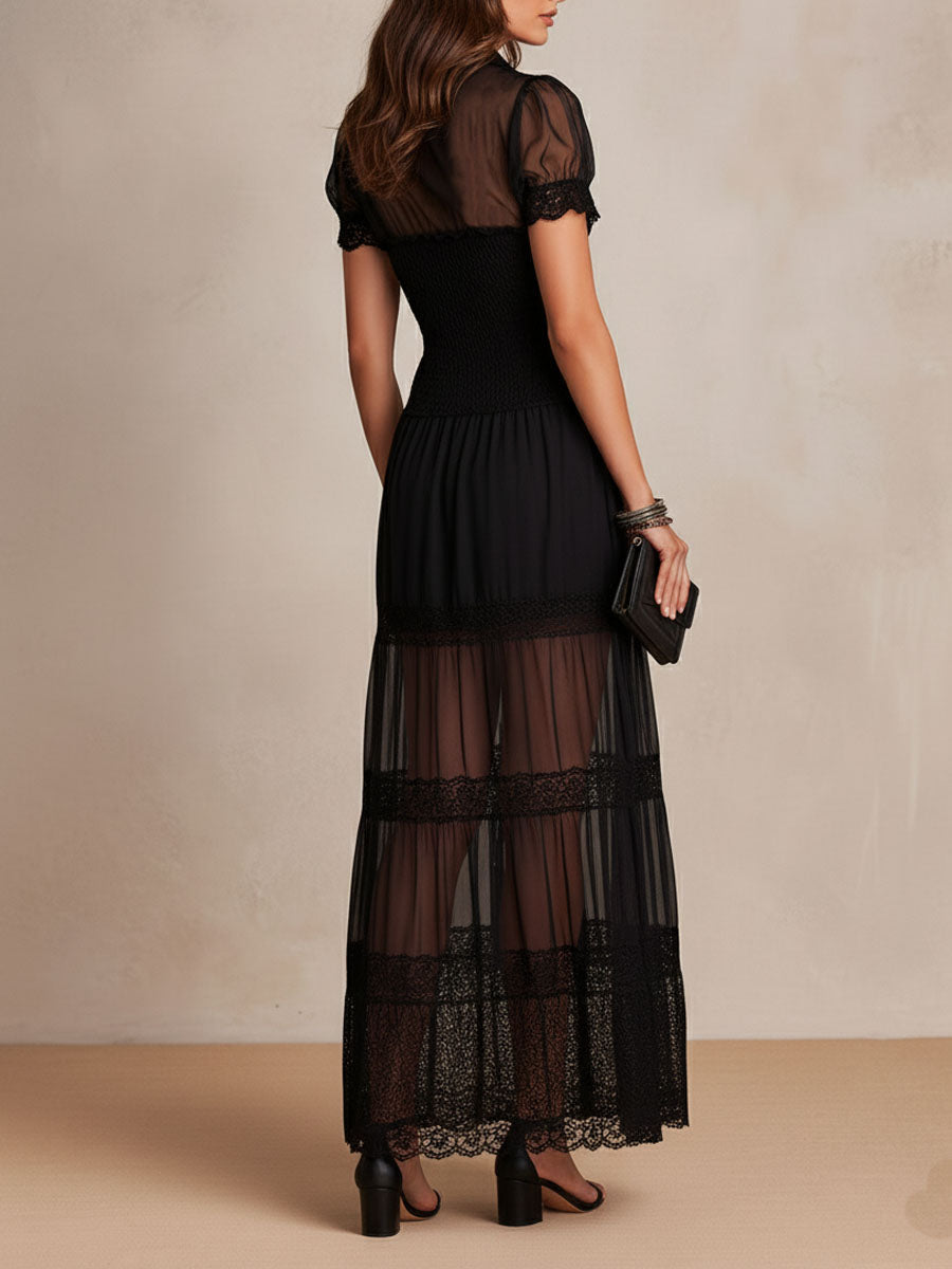 Jinne - Elegant Boho Maxi Dress