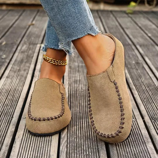 Arabella – Vintage Orthopaedic Leather Mules