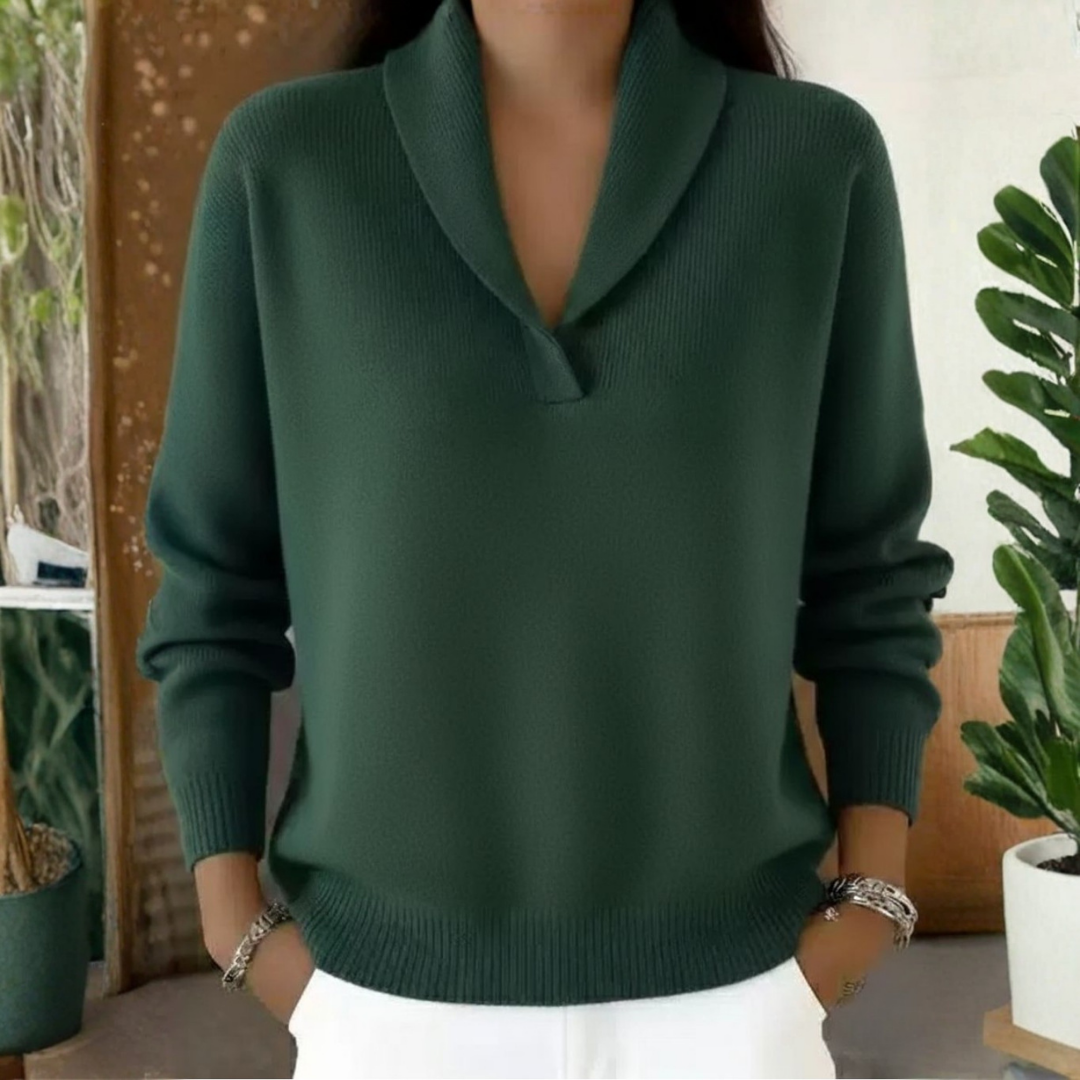 Fleur | V-Neck Cozy Sweater