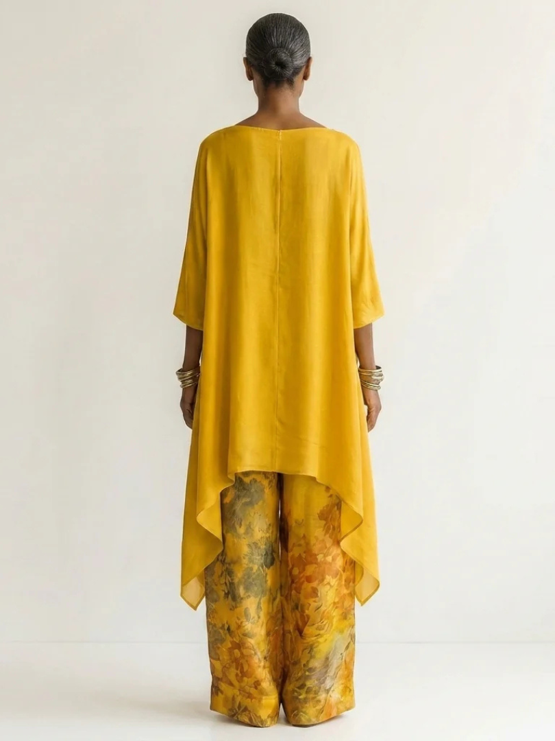 Cariola | Two-Piece Set with Asymmetric Tunic