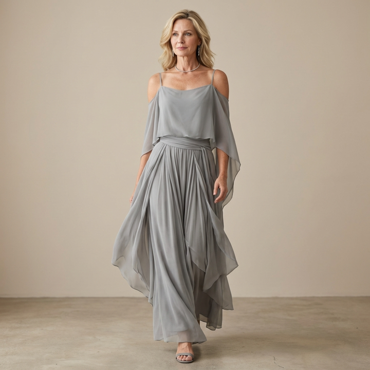 Ivah | Off-Shoulder Flowy Set