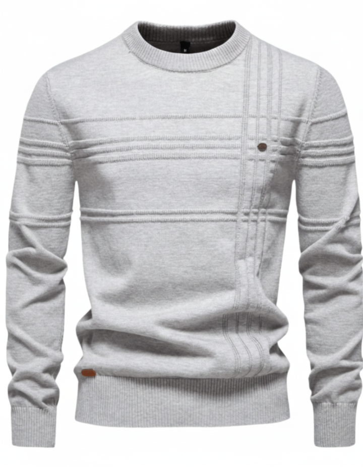 Seve - Elegant Checked Sweater