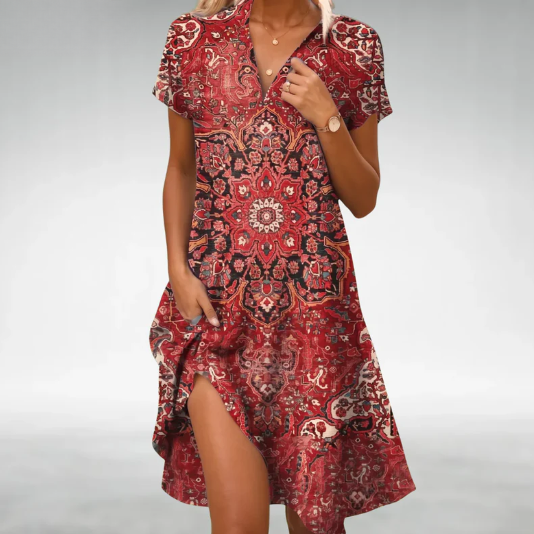 Marlie - Lightweight Floral Midi Dress