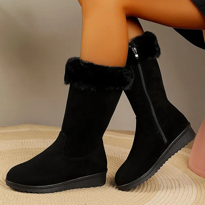 Alena – Leather Orthopedic Winter Boots