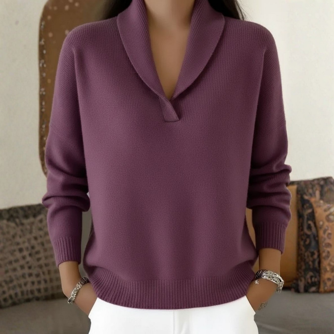 Fleur | V-Neck Cozy Sweater