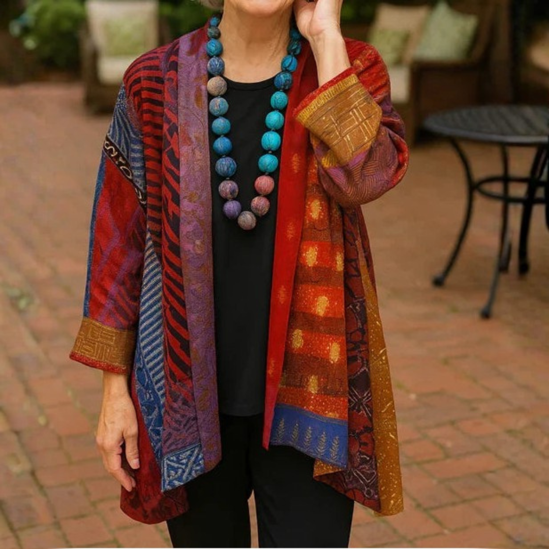 Greta | Elegant Drape Cardigan