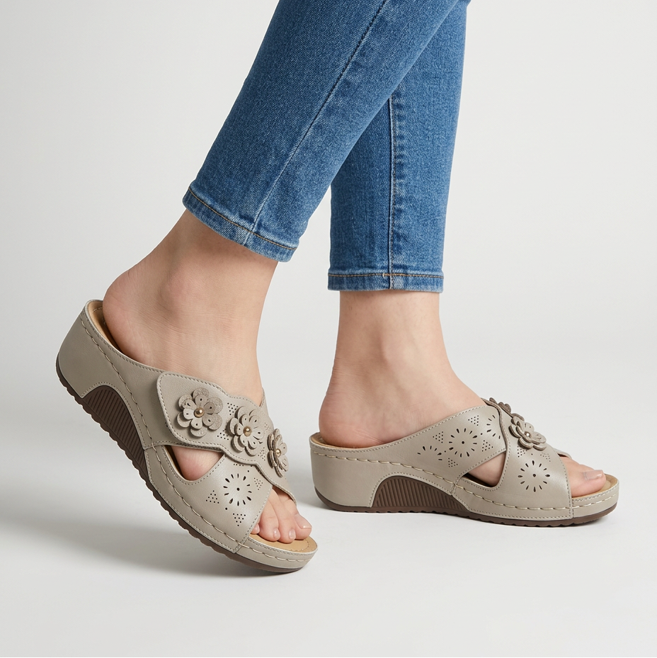 Tonie - Cushioned Platform Sandals