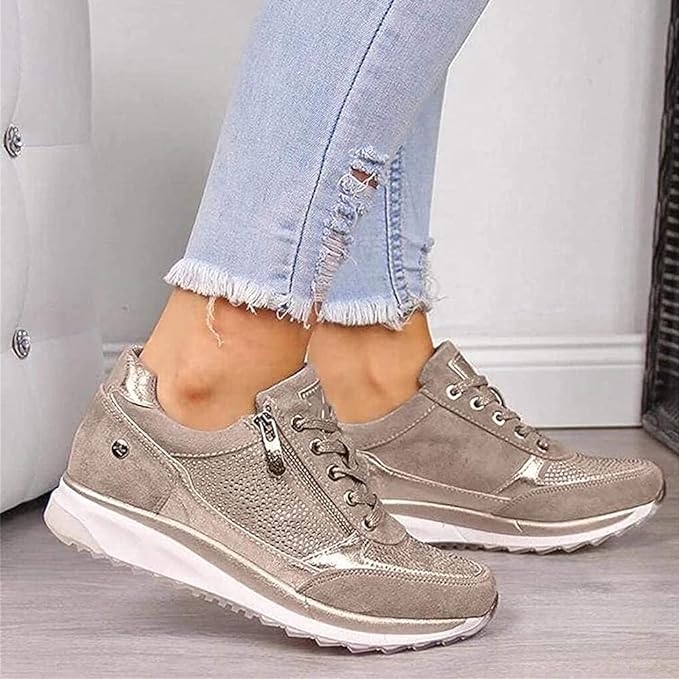 Herrie – Zip-Up Orthopedic Sneakers
