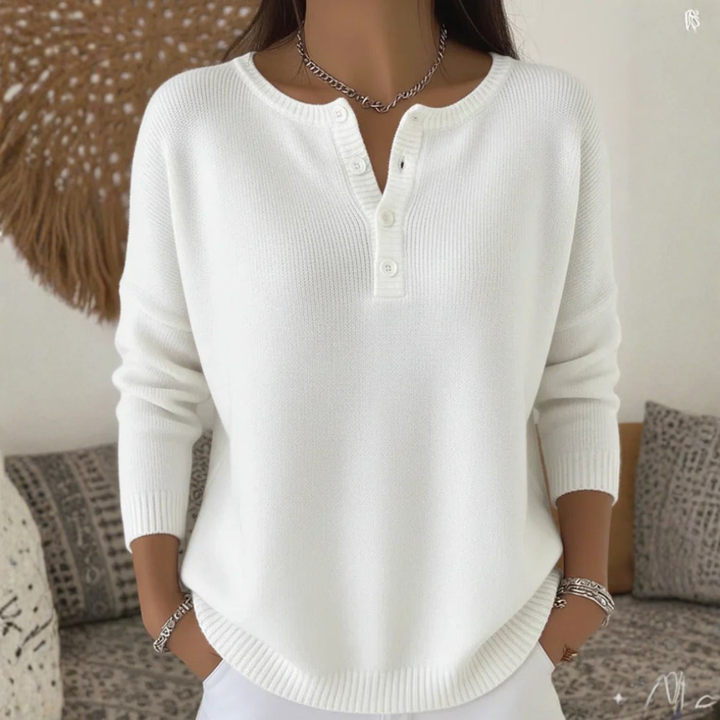 Zinnia | Button-Up Sweater